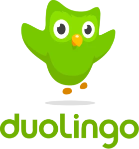 Duolingo logo with owl.svg