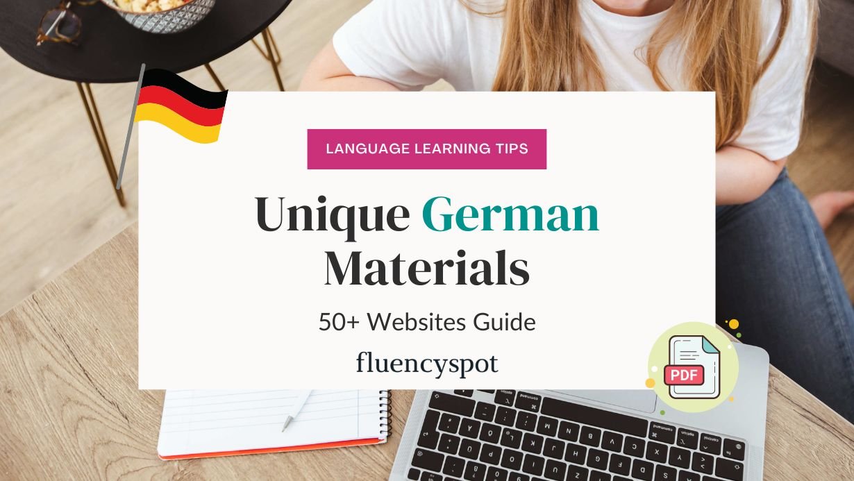 Unique And New German Resources. Download This Guide With 50+ German Language Websites